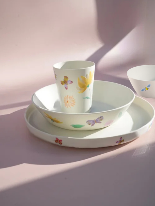 Kids Plant-Based Garden Dinnerware Set - 4 Pieces