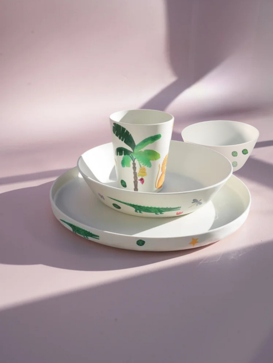 Decorate Your 100% Plant-Based Dinnerware Set - 8 Pieces